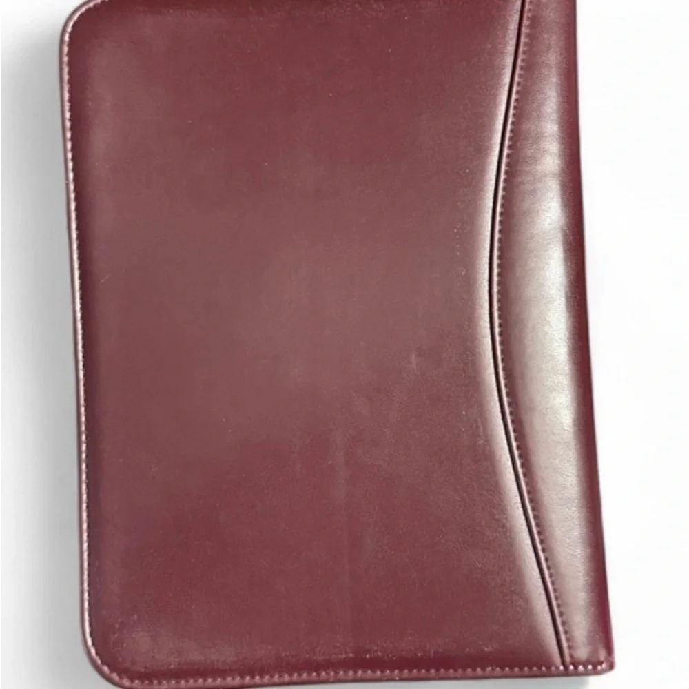 Brown Leather Binder